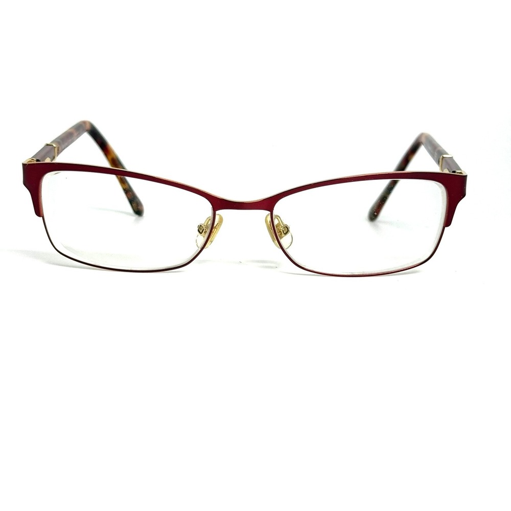 Kate Spade New York Laurianne AJH Eyeglasses Burgundy Gold Tortoise 52 16 140
